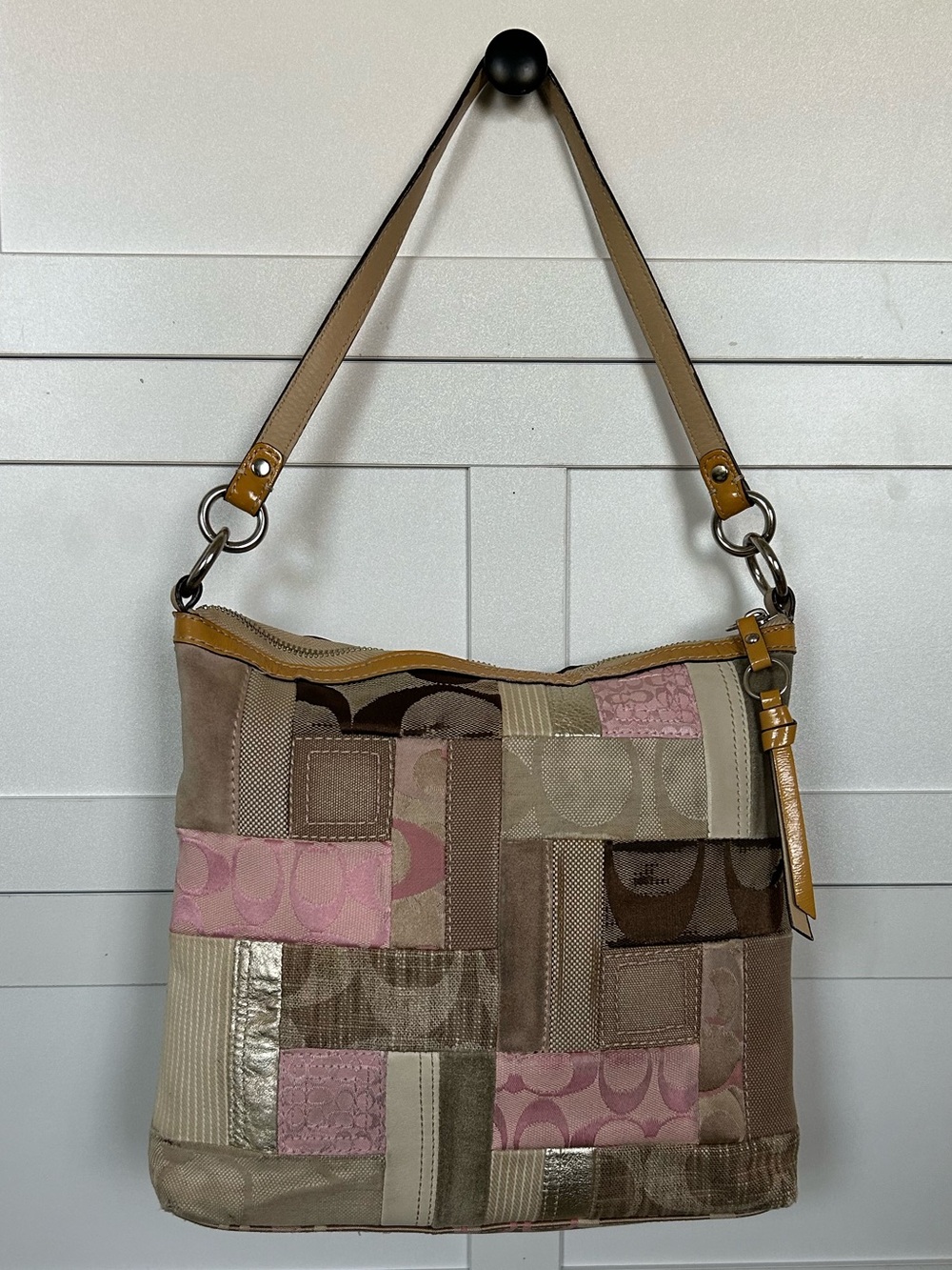 Coach Pink Patchwork Bag | COACH F13723